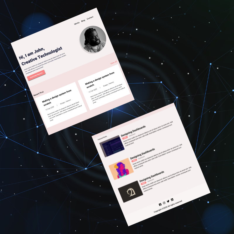 Figma to Html Website